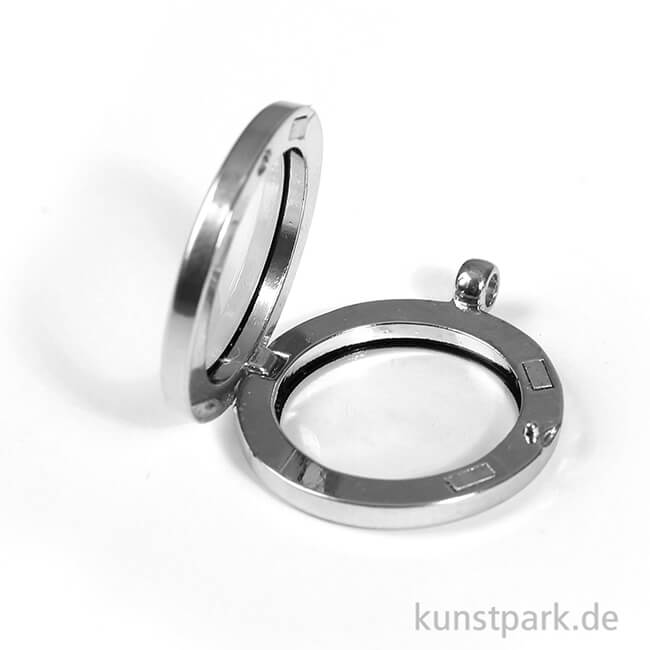 Artikelbild 2 des Artikels “Schmuck Anhänger Medaillon, Rund, Silber, 30 mm Durchmesser “