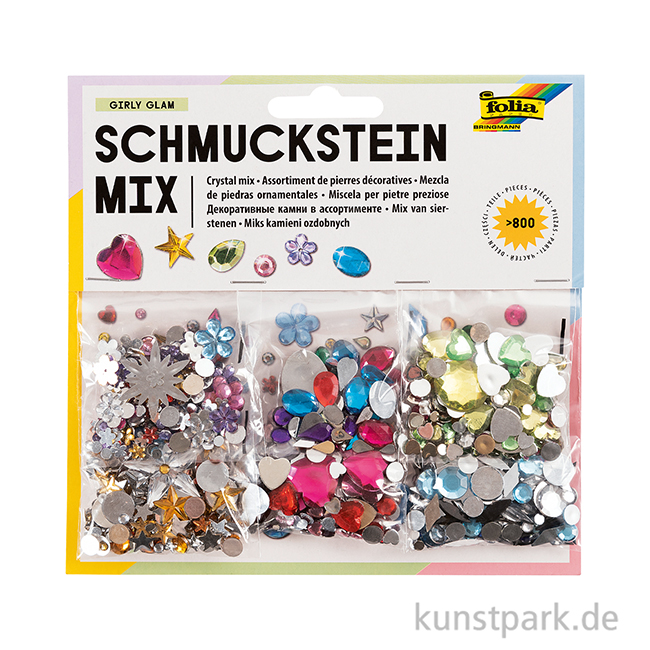 Artikelbild 2 des Artikels “Schmucksteine-Set Fun, 800 Teile sortiert “