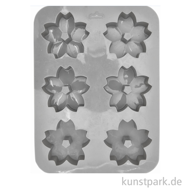 Artikelbild 2 des Artikels “Seifengießform - Kirschblüten “