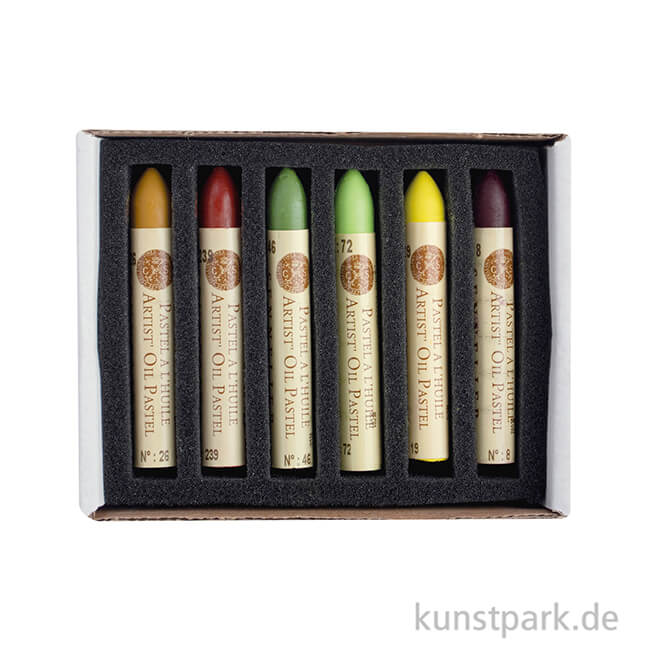 Artikelbild 2 des Artikels “Sennelier Ölpastellstifte - 6er Set, Birnen “
