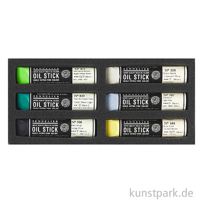 Artikelbild 2 des Artikels “Sennelier Ölsticks - 6er Set, abstrakte Landschaft “