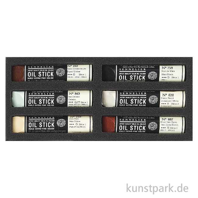 Artikelbild 2 des Artikels “Sennelier Ölsticks - 6er Set, Tigerkatze “