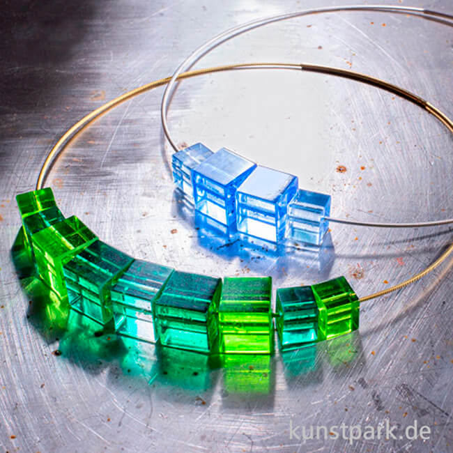 Artikelbild 2 des Artikels “Silikon Gießform - 6 Perlen, Würfel, 12 x 12 x 12 mm “
