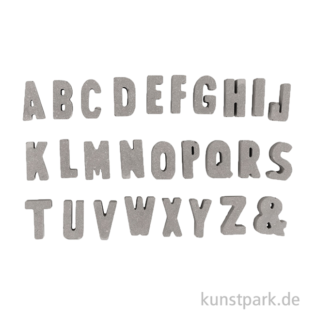 Artikelbild 2 des Artikels “Silikon Gießform - Mini ABC, 27 Buchstaben, 14,5 x 26 x 1 cm “