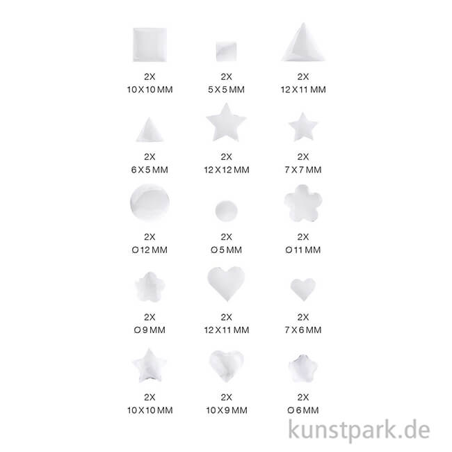 Artikelbild 2 des Artikels “Silikon Gießform - Mini Schmuck Formen “