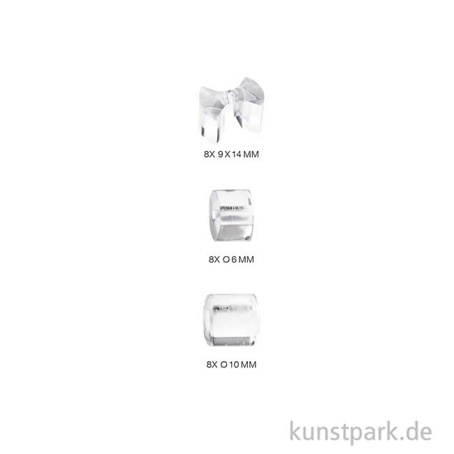 Artikelbild 2 des Artikels “Silikon Gießform - Perlen, Zylinder “