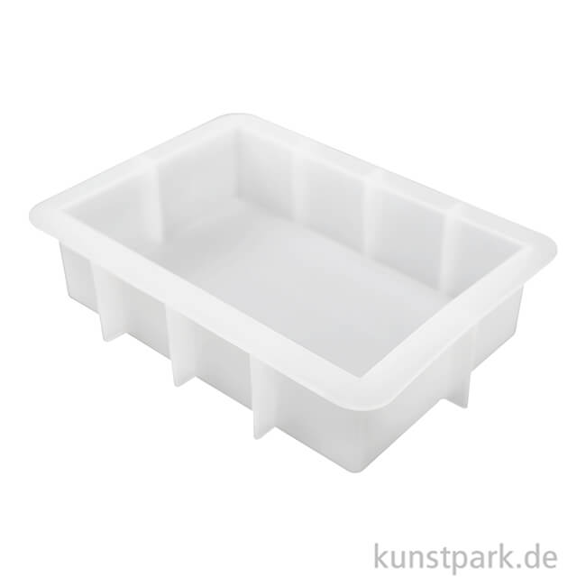 Artikelbild 2 des Artikels “Silikon Gießform - Rahmen Rechteckig, 14,9 x 9,9 x 3,7 cm “