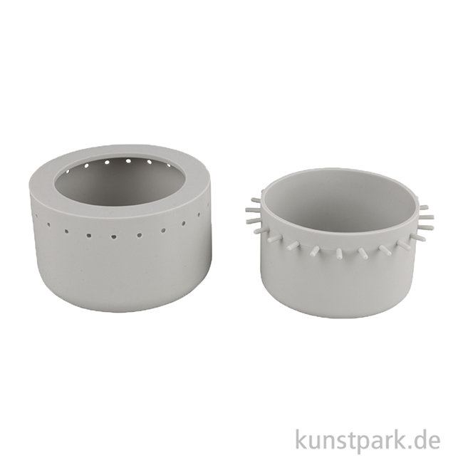 Artikelbild 2 des Artikels “Silikon Gießform - Schale mit Lochrand, ø 11 cm, Höhe 6,5 cm “