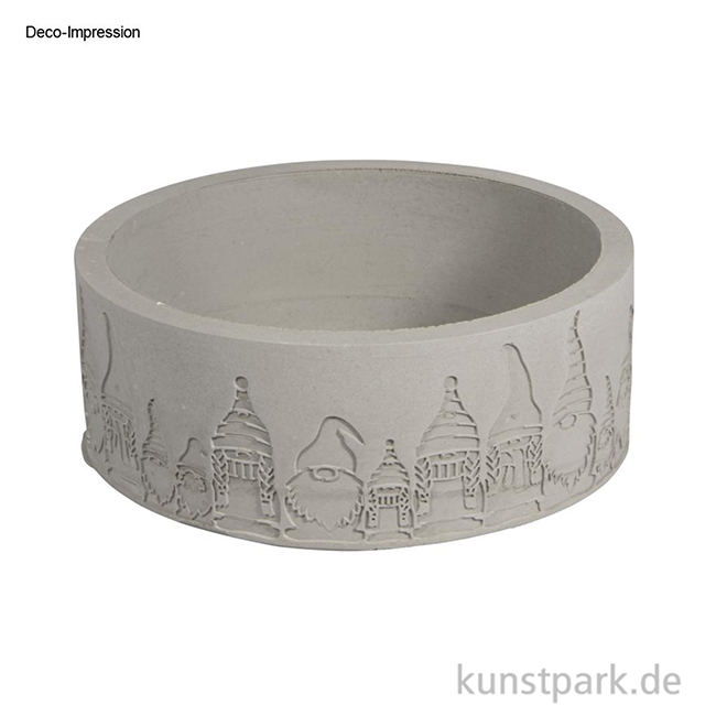Artikelbild 2 des Artikels “Silikon Gießform - Schale Wichtelrand, ø 13,5 cm, Höhe 5 cm “