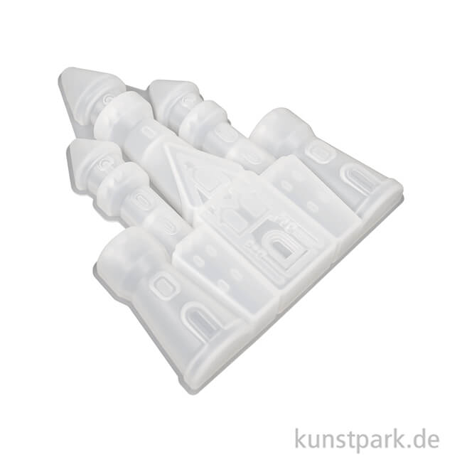 Artikelbild 2 des Artikels “Silikon Gießform - Schloss, 9-teilig, 15 x 12 cm “