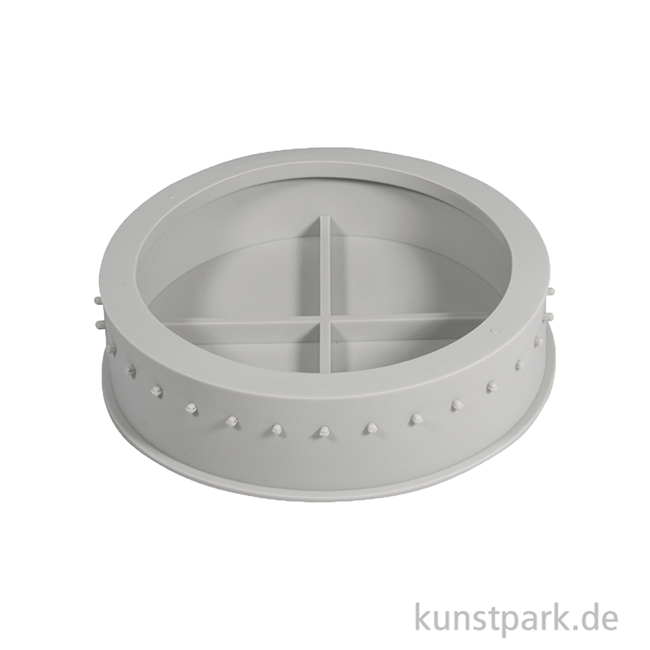 Artikelbild 2 des Artikels “Silikon Gießform - Untersetzer mit Lochrand, ø 17 cm, Höhe 4 cm “