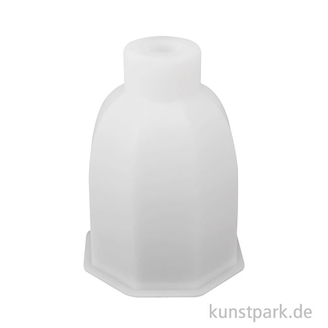 Artikelbild 2 des Artikels “Silikon Gießform - Vase Achteckig, ø 2,9 / 6,2 x 10 cm “