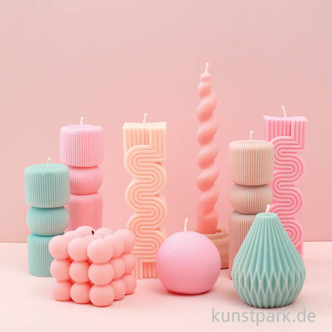Artikelbild 2 des Artikels “Silikon Kerzenform - Säule Antik, Höhe 13,5 cm “