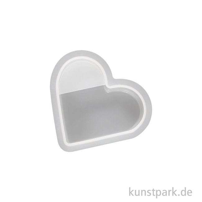 Artikelbild 2 des Artikels “Silikonform Deko-Herz, 4,8 x 5,4 x 2 cm “