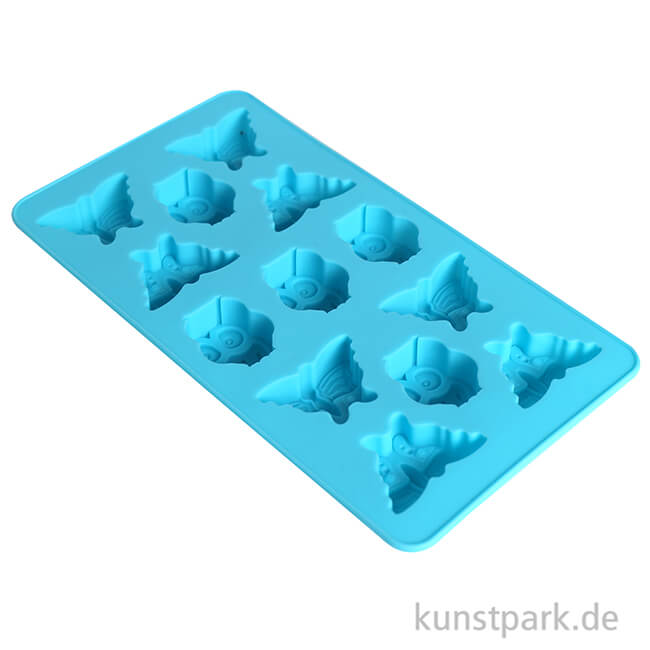 Artikelbild 2 des Artikels “Silikonform - Eulen + Schmetterlinge “