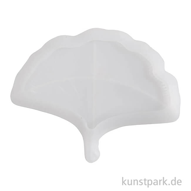 Artikelbild 2 des Artikels “Silikonform, Gingko-Blatt, 18,5 x 14,8 x 1,5 cm “