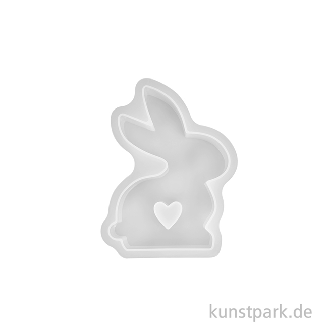 Artikelbild 2 des Artikels “Silikonform Hase, 11,5 x 8 x 2,5 cm “