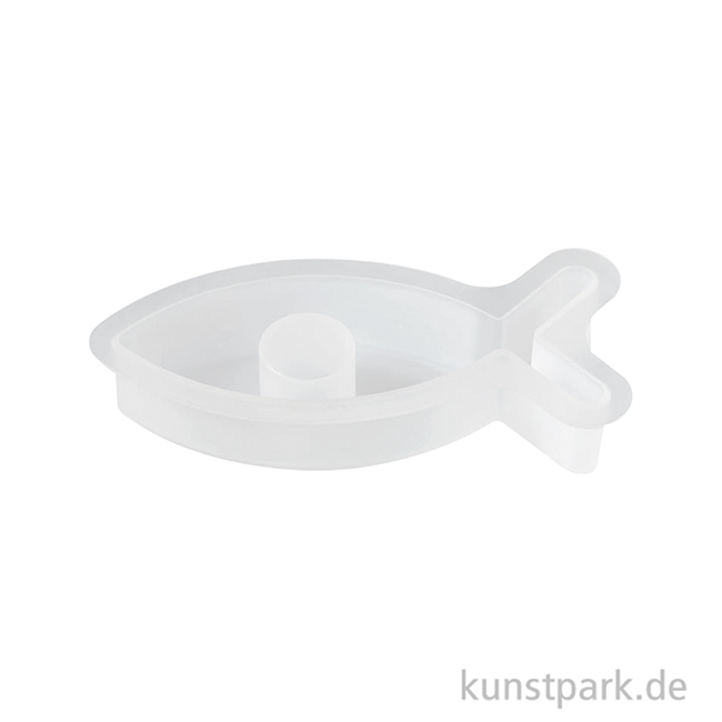 Artikelbild 2 des Artikels “Silikonform Kerzenhalter Fisch, 11 x 4 x 2 cm “