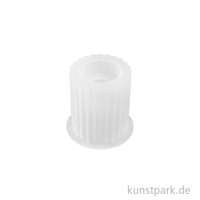 Artikelbild 2 des Artikels “Silikonform Kerzenhalter Rund, 4 x 4 cm “