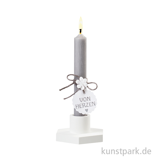 Artikelbild 2 des Artikels “Silikonform Kerzenhalter Sechseck, 10,2 x 9 x 4,4 cm “
