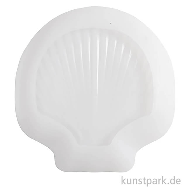 Artikelbild 2 des Artikels “Silikonform, Muschelschale, 14,5 x 14 x 2,5 cm “