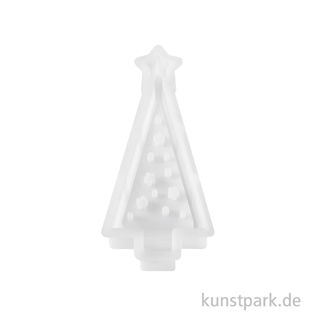 Artikelbild 2 des Artikels “Silikonform Tannenbaum, Stern, 12,5 x 5 x 2 cm “