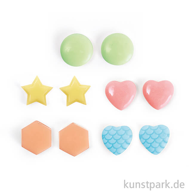 Artikelbild 2 des Artikels “Silikonformen für Schmuck - Mini Basics, 5er Set “