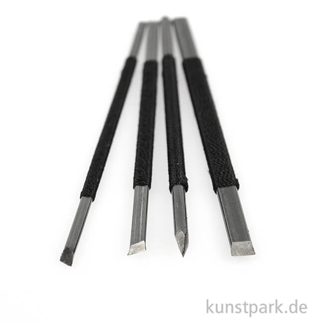 Artikelbild 2 des Artikels “Specksteinmeißel Set BASIC Nr. 1 im Holzkästchen “