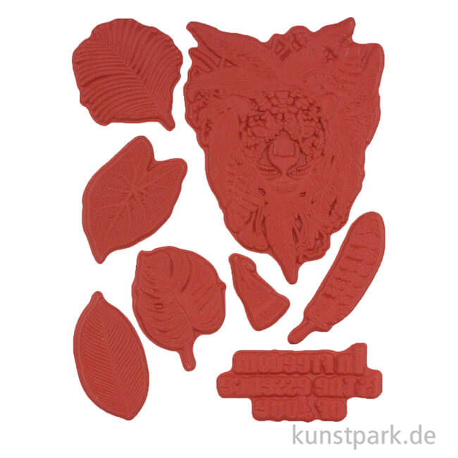 Artikelbild 2 des Artikels “Stamperia Natural Rubber Stamp - Amazonia Jaguar “