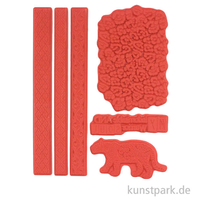 Artikelbild 2 des Artikels “Stamperia Natural Rubber Stamp - Amazonia Tribals “