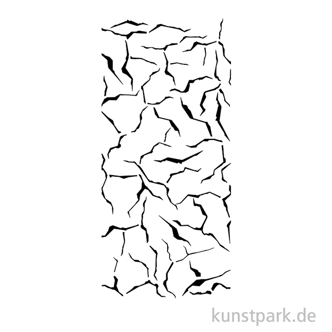 Artikelbild 2 des Artikels “Stamperia Schablone - Golden Harmony Crackle, 12 x 25 cm “