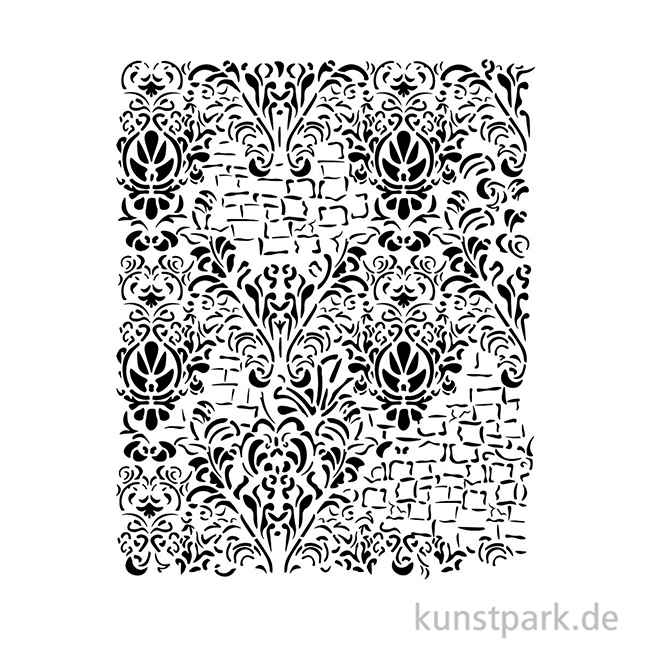 Artikelbild 2 des Artikels “Stamperia Schablone - Master of Magic Tapestry, 20 x 25 cm “