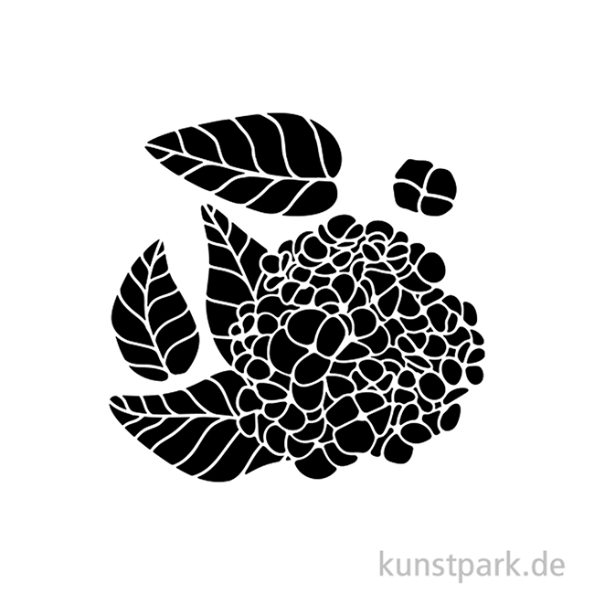 Artikelbild 2 des Artikels “Stamperia Schablone - Quiet Days Hydrangea, 12 x 12 cm “