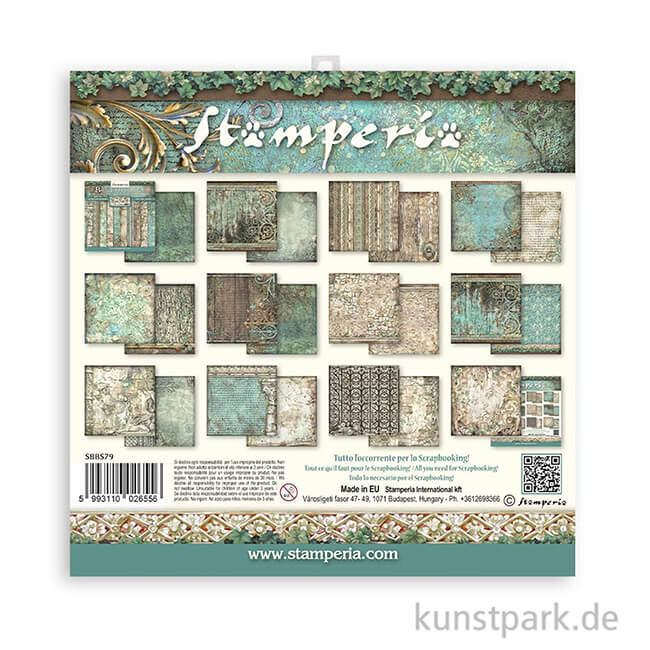 Artikelbild 2 des Artikels “Stamperia Scrapbooking Pad - Magic Forest Backgrounds, 20,3 x 20,3 cm “
