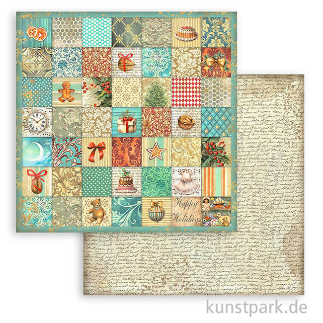 Artikelbild 2 des Artikels “Stamperia Scrapbooking Pad - The Nutcracker Backgrounds, 30,5 cm “