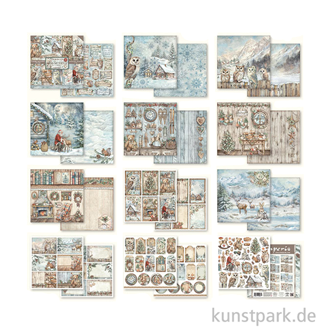 Artikelbild 2 des Artikels “Stamperia Scrapbooking Pad - The Owl's House, 30,5 x 30,5 cm “