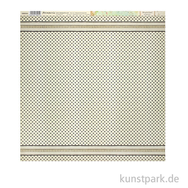 Artikelbild 2 des Artikels “Stamperia Scrappapier - Alice, 30,5 x 30,5 cm, 190g “