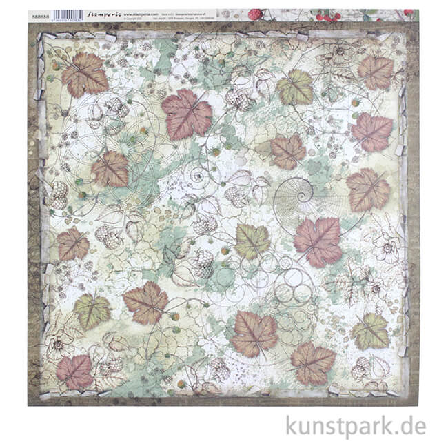 Artikelbild 2 des Artikels “Stamperia Scrappapier - Forest Undergrowth, 30,5 x 30,5 cm “