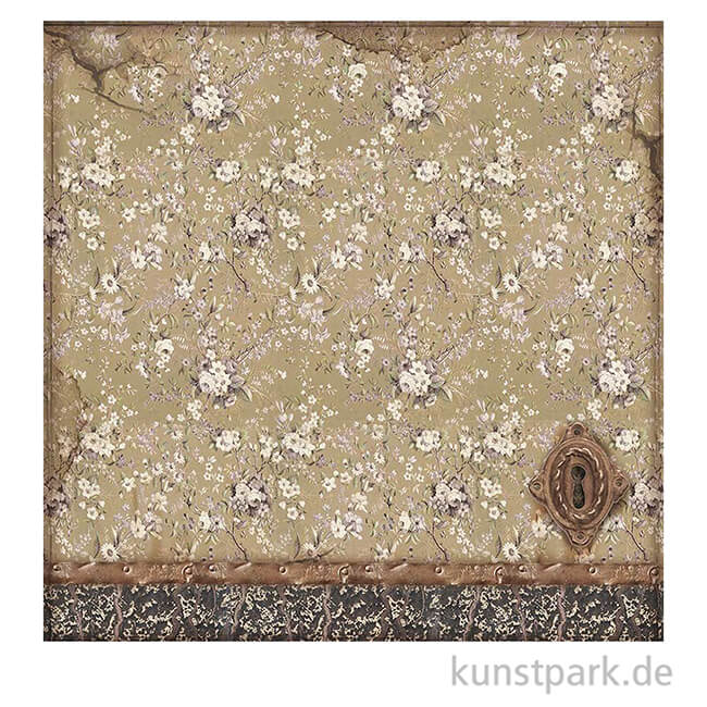 Artikelbild 2 des Artikels “Stamperia Scrappapier - Lady Vagabond and Cat, 30,5 x 30,5 cm “