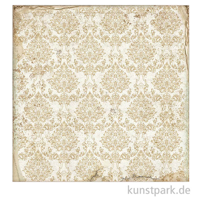 Artikelbild 2 des Artikels “Stamperia Scrappapier - Sleeping Beauty Texture Gold, 30,5x30,5 cm “