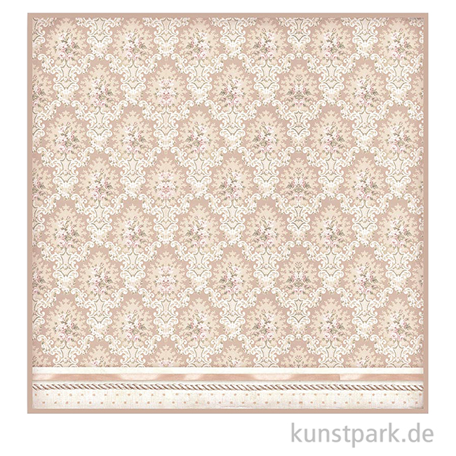 Artikelbild 2 des Artikels “Stamperia Scrappapier - You and Me Wallpaper 30,5 x 30,5 cm “