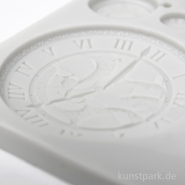 Artikelbild 2 des Artikels “Stamperia Silikon Gießform - Around the World Clocks, A6 “