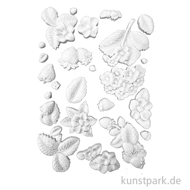 Artikelbild 2 des Artikels “Stamperia Silikon Gießform - Hidden Grove Strawberries, A5 “