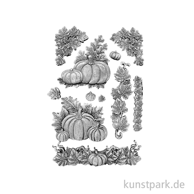 Artikelbild 2 des Artikels “Stamperia Silikon Gießform - Whispering Woods Pumpkins, A5 “
