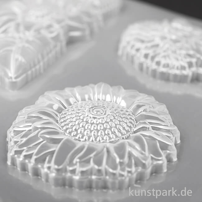 Artikelbild 2 des Artikels “Stamperia Soft Mould (Gießform) - Sunflower Art, A4 “
