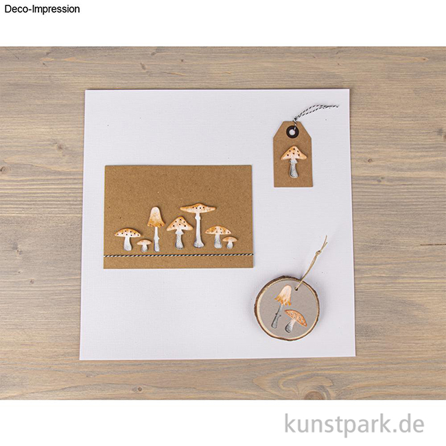 Artikelbild 2 des Artikels “Stanzschablonen Set - Pilze, 9 Stück “