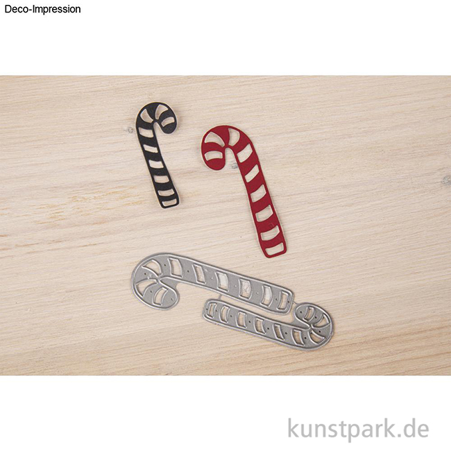 Artikelbild 2 des Artikels “Stanzschablonen Set - Zuckerstangen, 2 Stück “