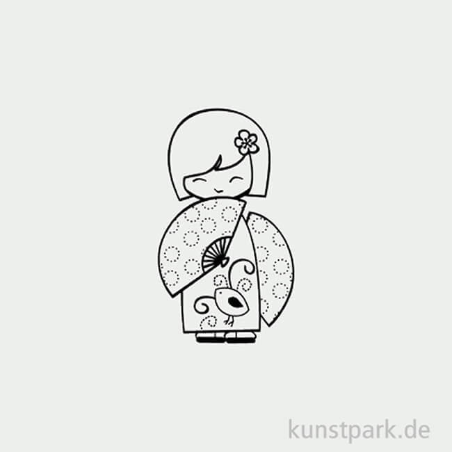 Artikelbild 2 des Artikels “Stempel - Dancing Girl, 4 x 6 cm “