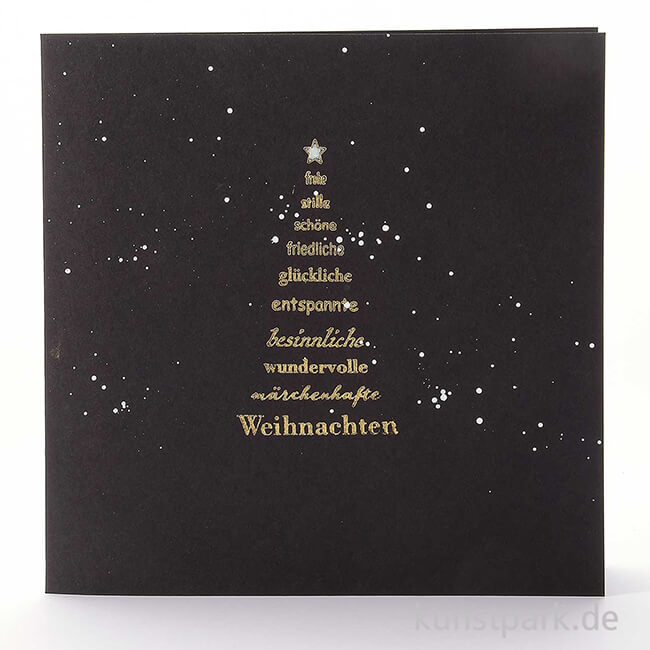 Artikelbild 2 des Artikels “Stempel - Frohe, stille, schöne ... Weihnachten, 5 x 9 cm “