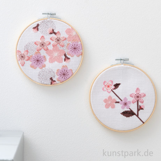 Artikelbild 2 des Artikels “Stickset - Sakura Kirschblüten “